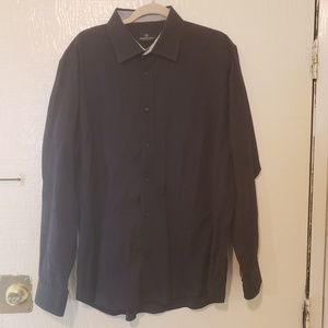 Used Bugatchi Black Dress Shirt. OBO